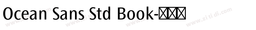 Ocean Sans Std Book字体转换